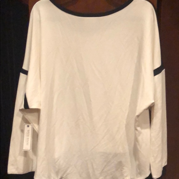 BisouBisou Top. BNWT BLACK/WHITE. SIZE XL - Picture 8 of 8